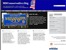 Tablet Screenshot of msconservative.org